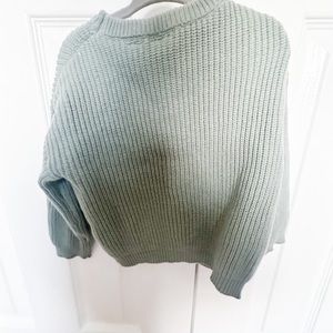 Zara Mint color Knit Sweater Size 18-24 months